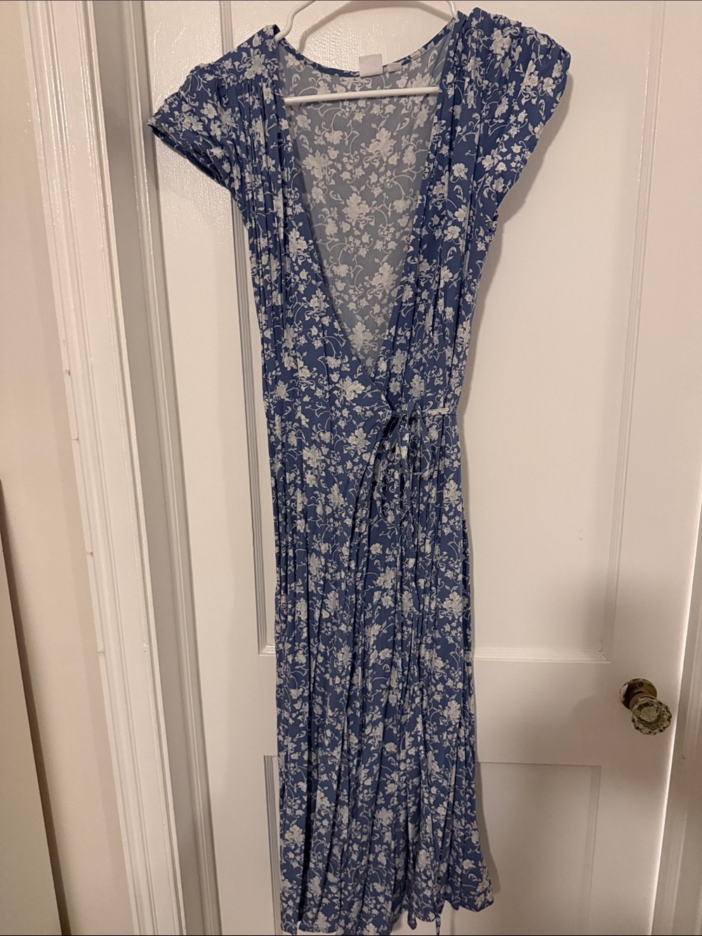 GAP blue and white sundress.